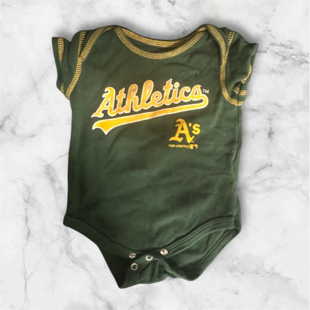 Oakland Athletics onesie